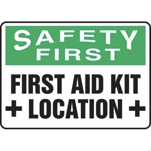 Accuform First Aid Sign, MFSD915XV MFSD915XV - main